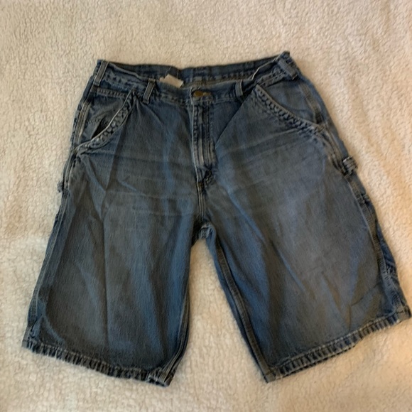 Carhartt Shorts Mens Carhartt Carpenter Jean Shorts Poshmark